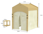 Avenlur Ash wooden learning tent with desk and chair