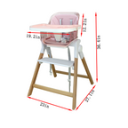 Avenlur Clover baby high chair features