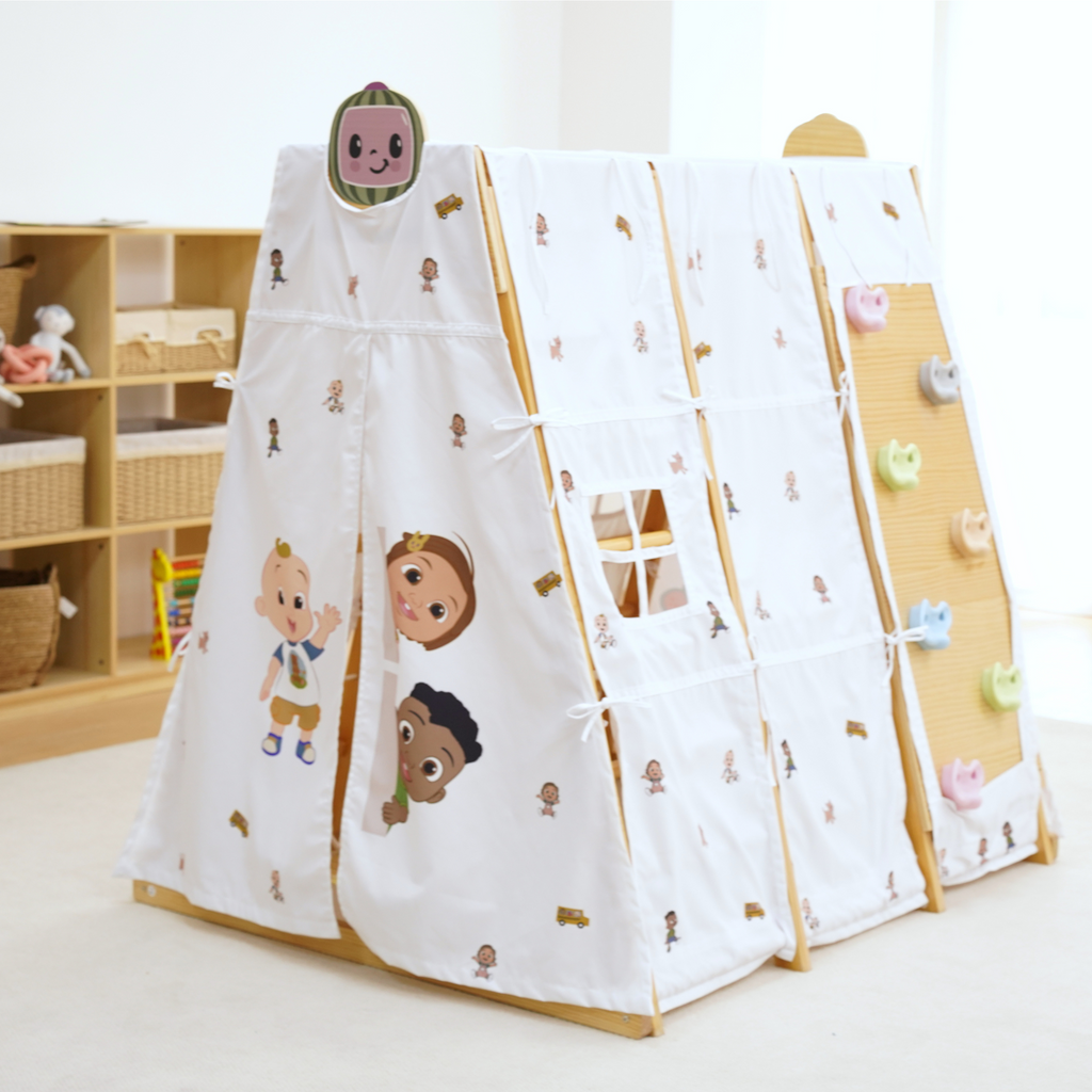 CoComelon play tent cover design close up