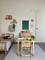 Avenlur Cordia play table set up in a playroom