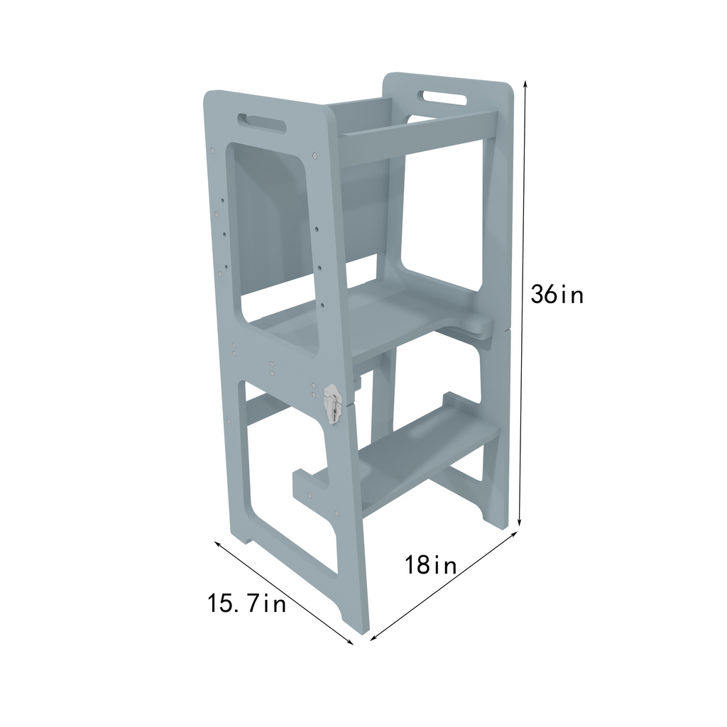 Avenlur Date kitchen tower solid wood build and rounded edges