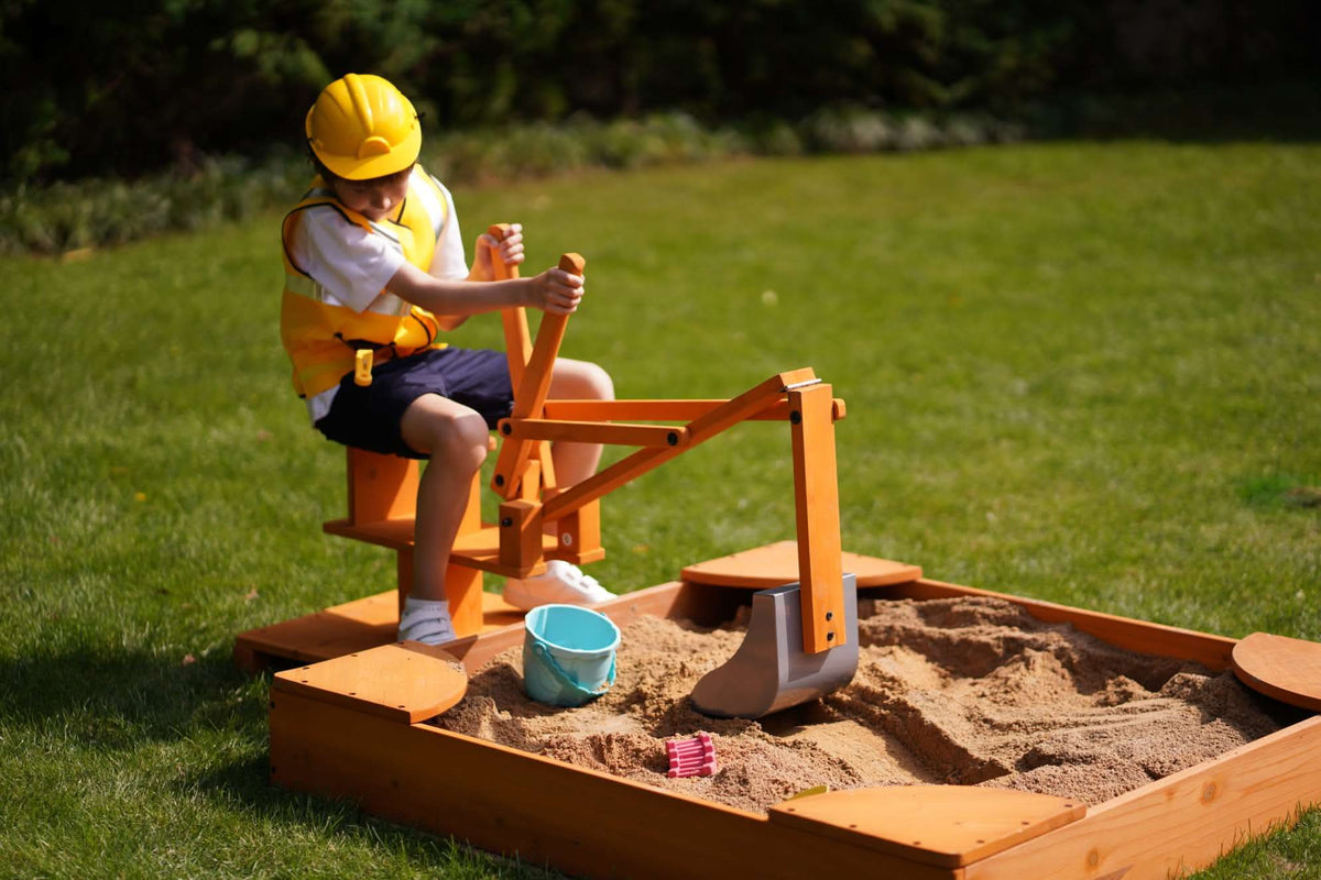 Avenlur excavator toy for sand and dirt digging