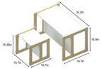 Avenlur Hanover convertible table, chair and bench set