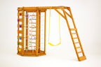 Avenlur Hawthorn octagon outdoor jungle gym in natural wood