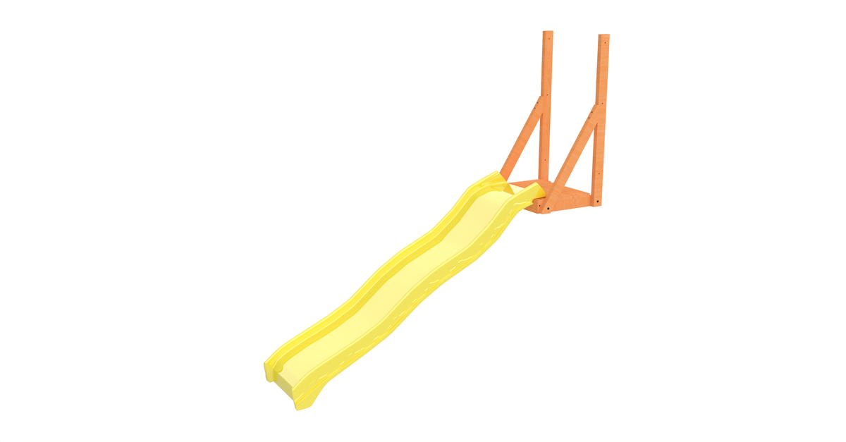 Avenlur Hawthorn slide attachment for the Hawthorn outdoor jungle gym