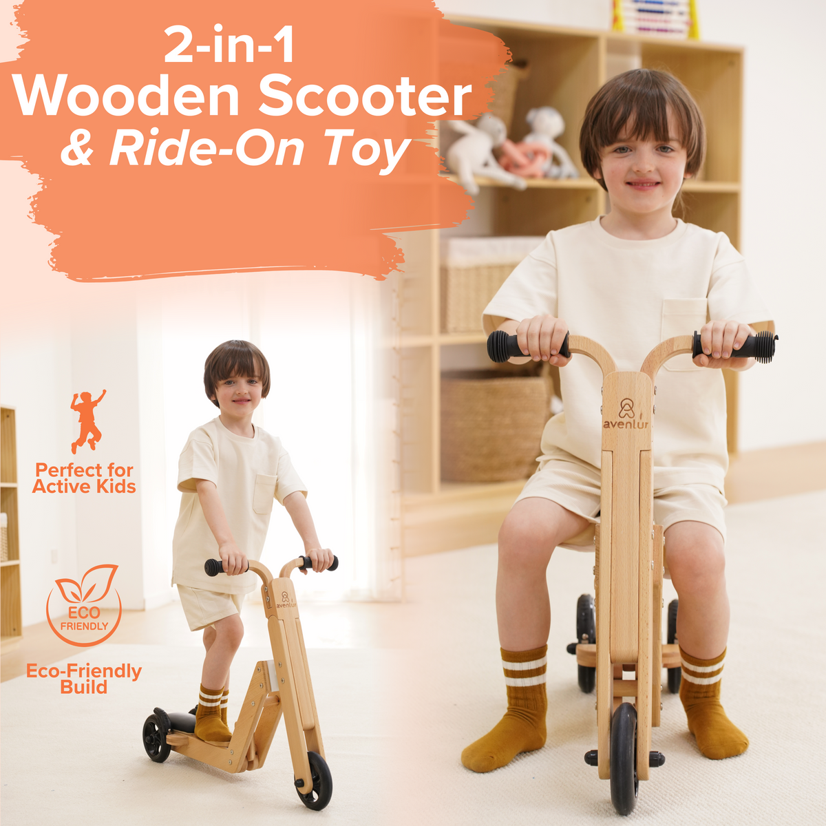 Avenlur Juneberry balance ride-on for building coordination
