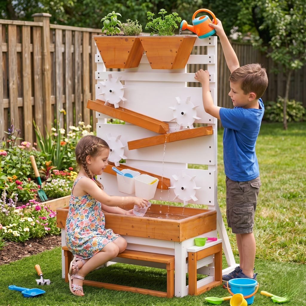 Avenlur large water table dimensions and bin sizes