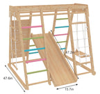 Avenlur Magnolia Medium indoor jungle gym in full color finish