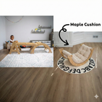 Avenlur cushion insert fitted inside the Maple rocker