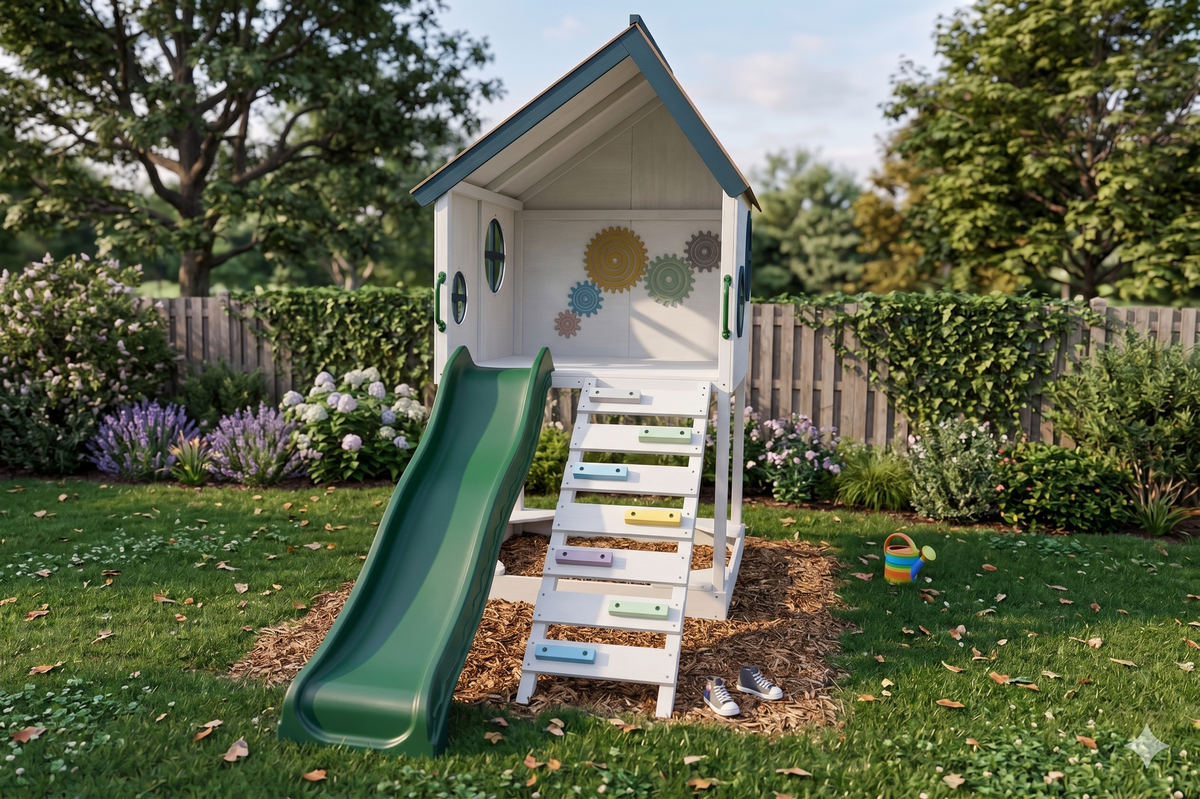 Avenlur Mimosa outdoor playhouse dimensions