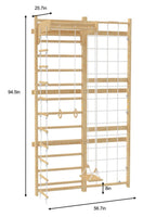 Avenlur Neem 95 inch indoor climbing wall for kids and adults