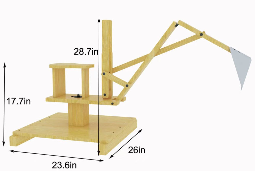 Avenlur outdoor excavator digger toy for kids