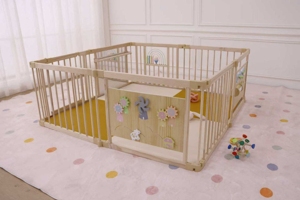 Avenlur playpen mat with a cushioned floor for crawling babies