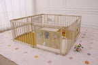 Avenlur playpen mat with a cushioned floor for crawling babies