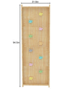 Avenlur rock climbing wall panel add-on, 95 inch Walnut Modular