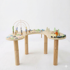 Avenlur sensory table with lids on as a flat play surface