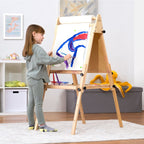 Avenlur wooden easel for kids in a playroom