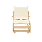 Avenlur Hemlock Wooden Baby Rocker – Soothing Infant Sleeper for Newborns