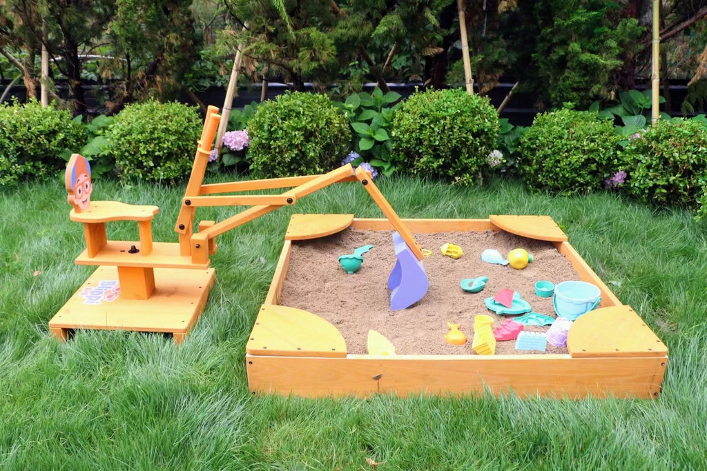 Blippi excavator ride-on toy for kids by Avenlur