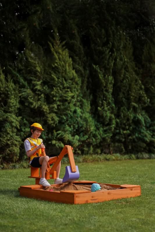 Blippi excavator sturdy base and frame