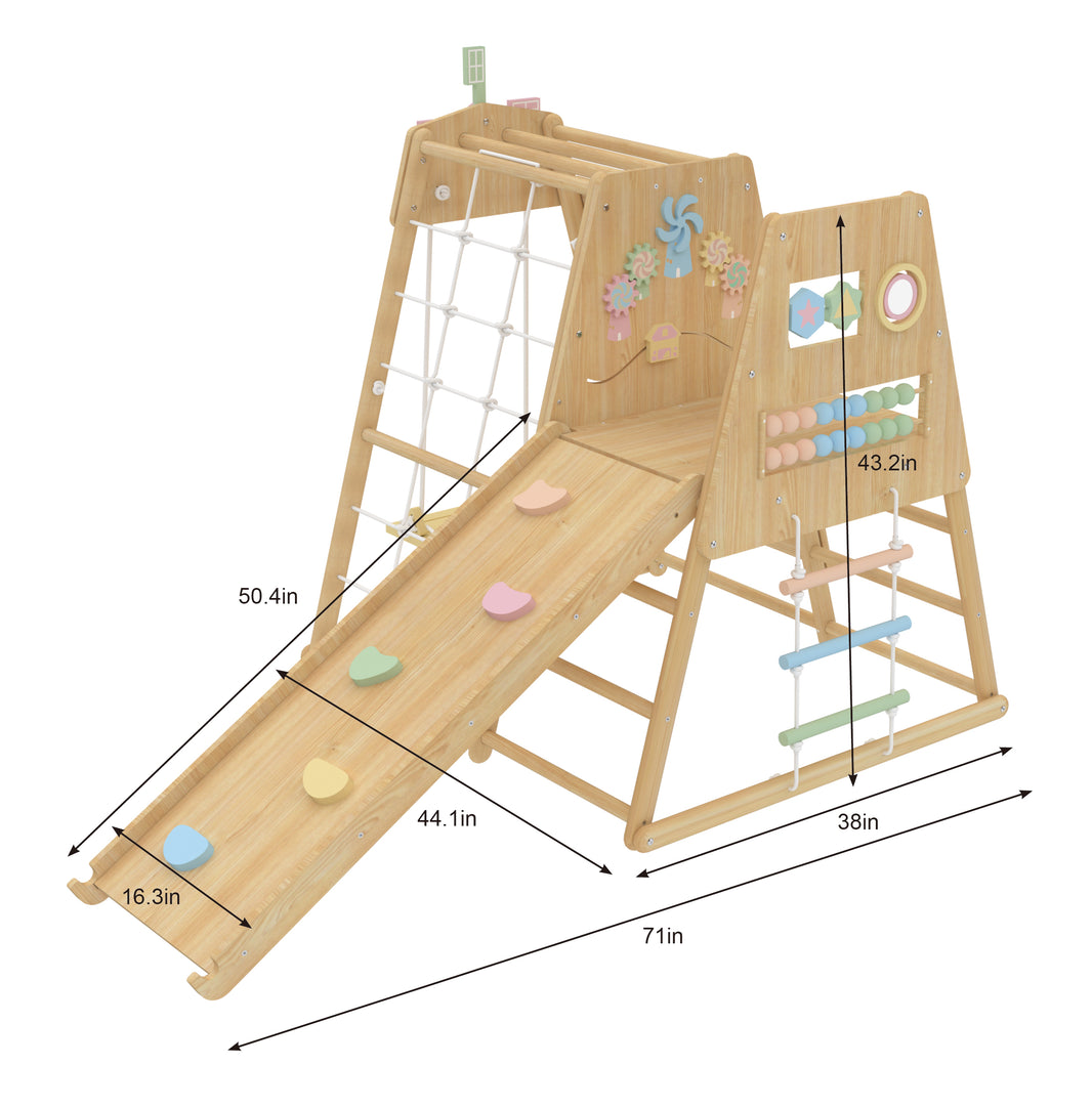 Avenlur Cherry Multi Climber – Indoor Wooden Play Gym