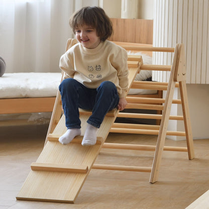 Olive- Pikler Triangle Ladder and Climber Slide - Multiple Sizes.