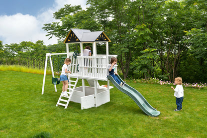 Craftsman - Modern Backyard Outdoor Swing Set