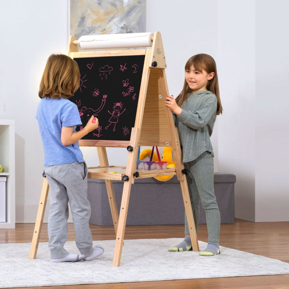 Easel - Foldable With 3 Adjustable Height.