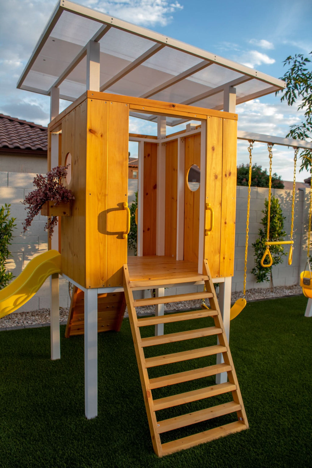Modern Outdoor Swing Set | Forest From Avenlur