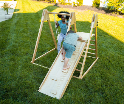 Juniper - Real Wood Folding Playset.