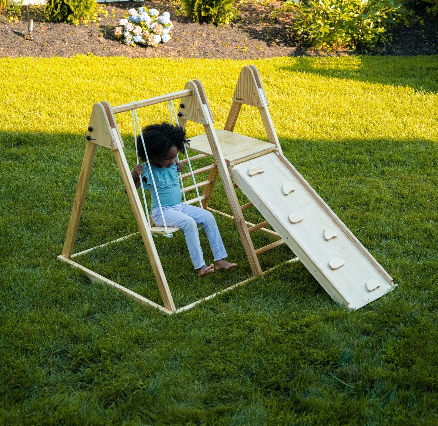 Juniper - Real Wood Folding Playset.