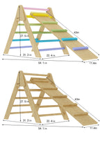 Olive- Pikler Triangle Ladder and Climber Slide - Multiple Sizes