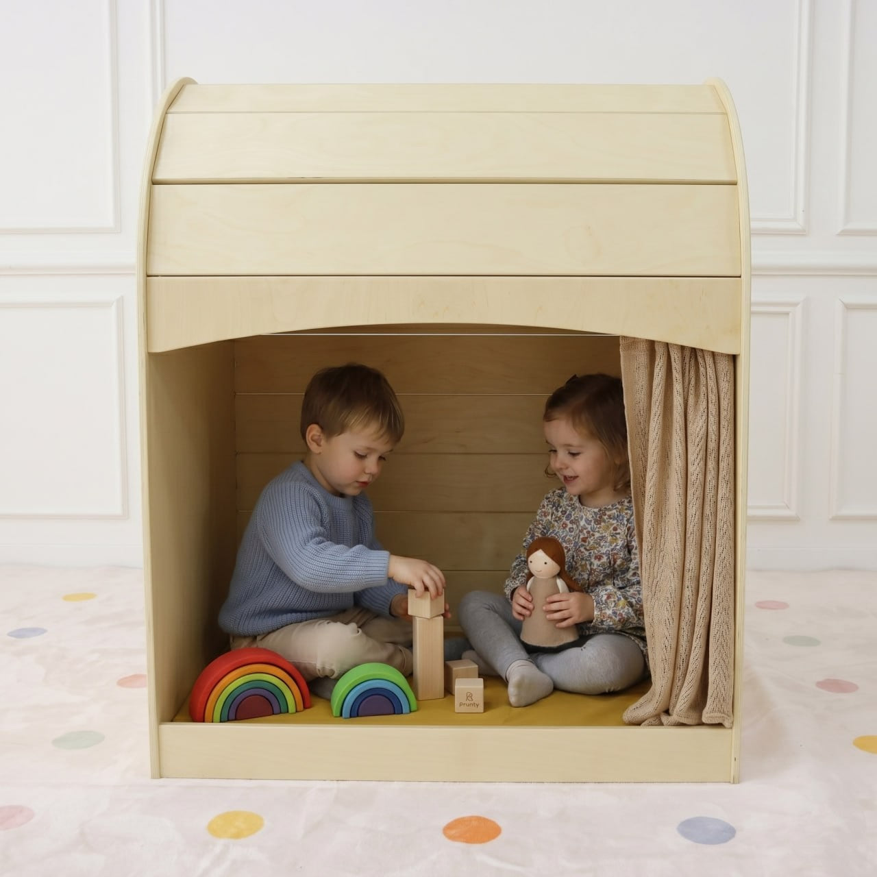 Nambar Montessori Reading Nook & Cozy Play Hideaway