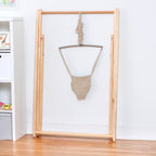 Tulip Foldable Baby Bouncer with Safety Harness | Lightweight & Portable Infant Seat