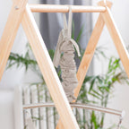 Tulip Foldable Baby Bouncer with Safety Harness | Lightweight & Portable Infant Seat