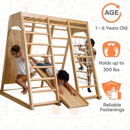 Magnolia-Real Wood 7-in-1 Playset