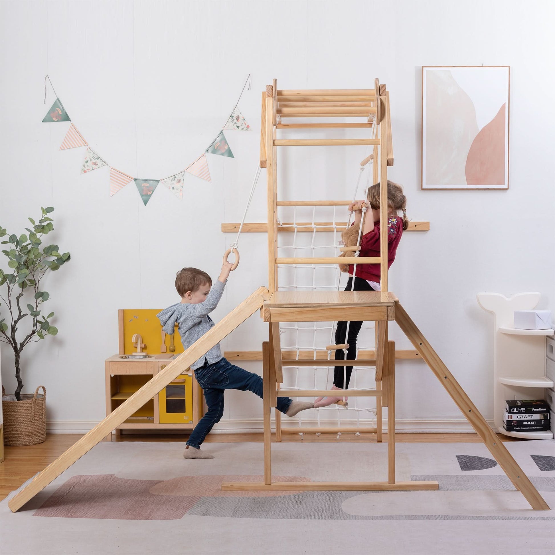 Grove- Indoor Jungle Gym.