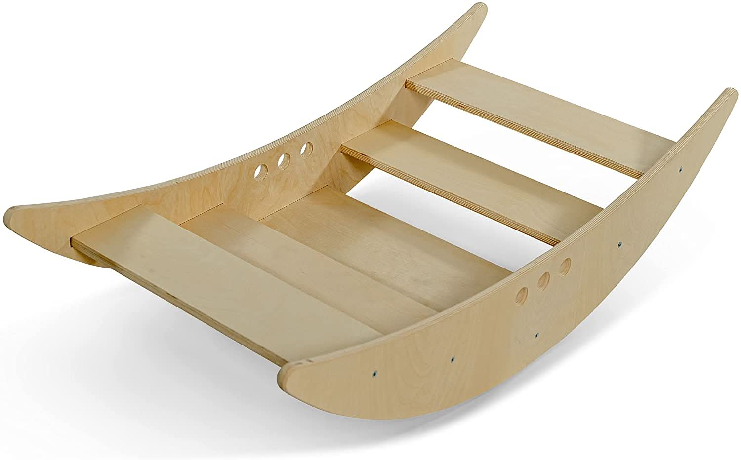 Wooden Rocking Boat toy / Baby Toddler Toy / Eco friendly / No metal parts or online screws / Scandinavian Style