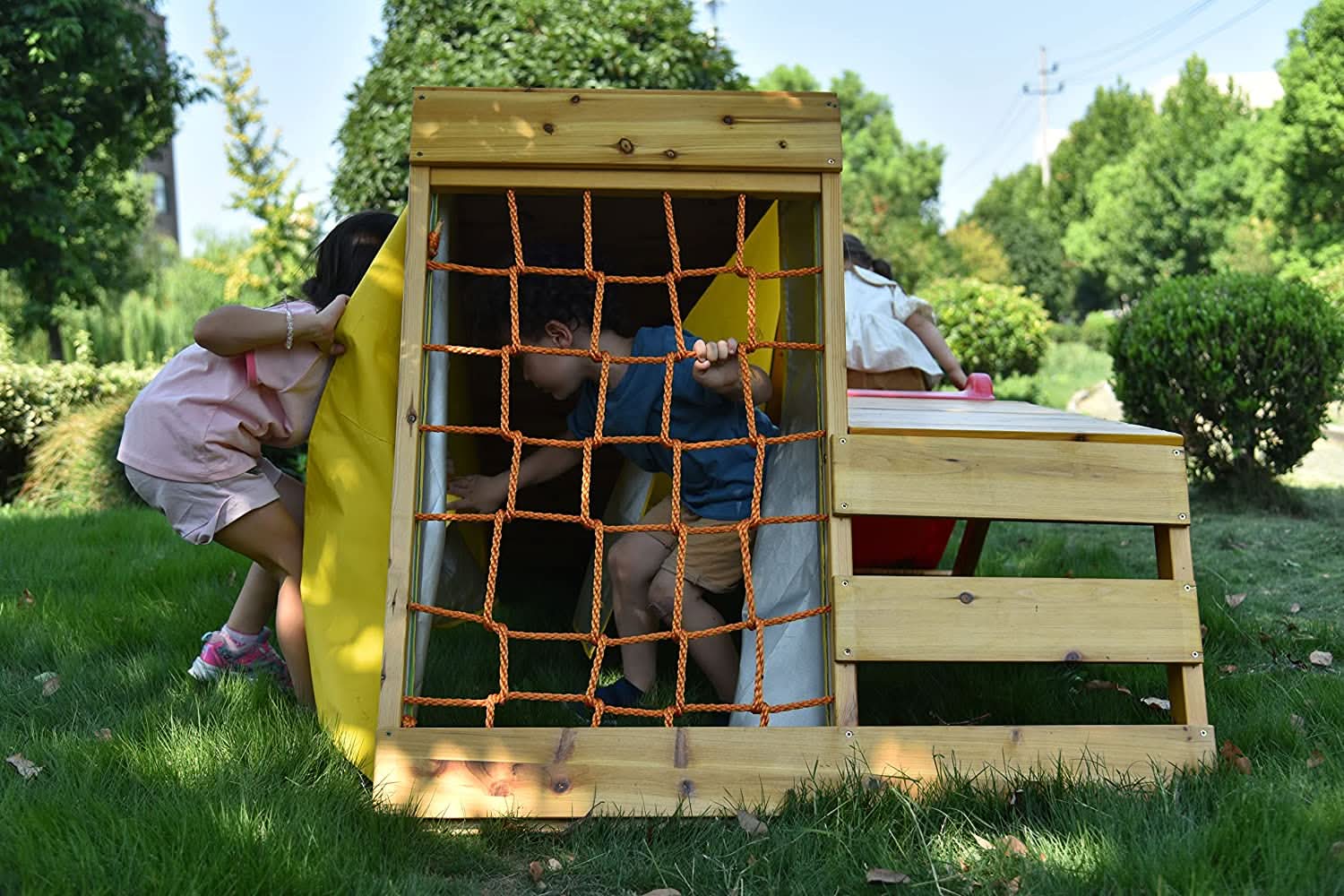 Palm - 5-in-1 Outdoor and Indoor Playground Playset.