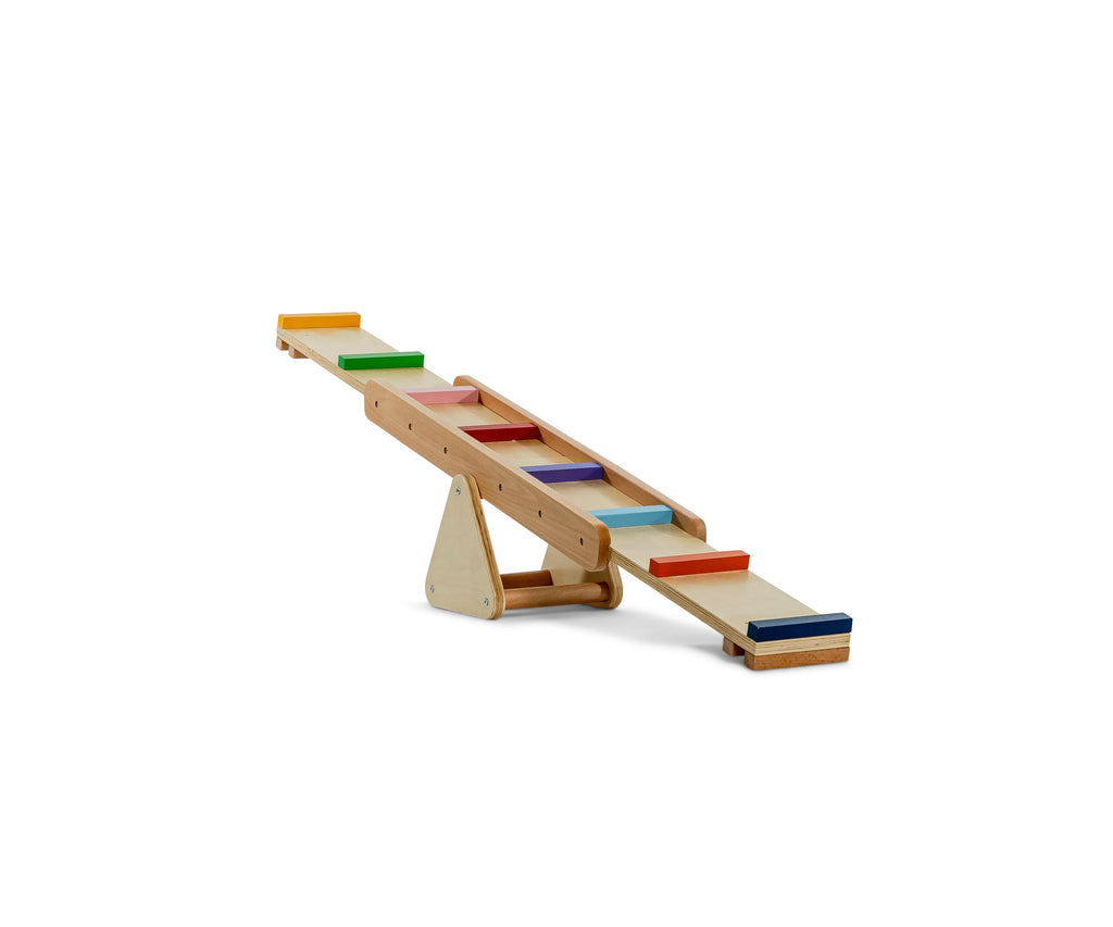 Willow- Rainbow Seesaw and Balance Beam.