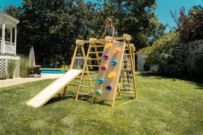 Chestnut - Jungle Gym intérieure 8 en 1 pour tout-petits