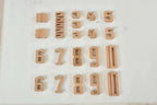 Number Blocks - Montessori Large Wooden Blocks.