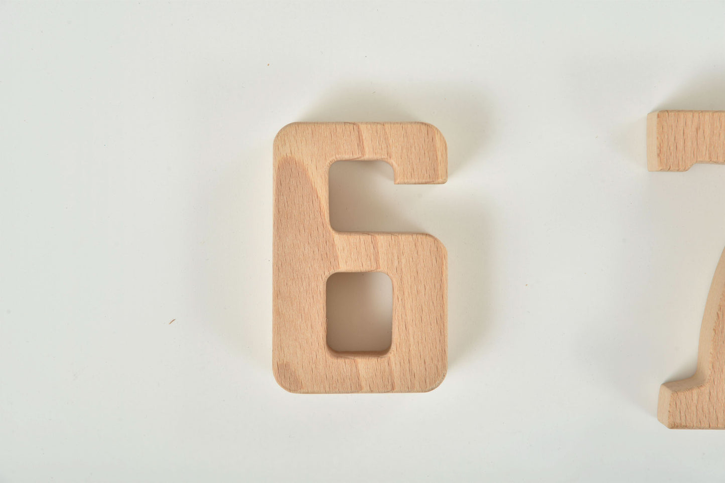 Number Blocks - Montessori Large Wooden Blocks.