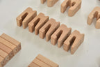 Number Blocks - Montessori Large Wooden Blocks