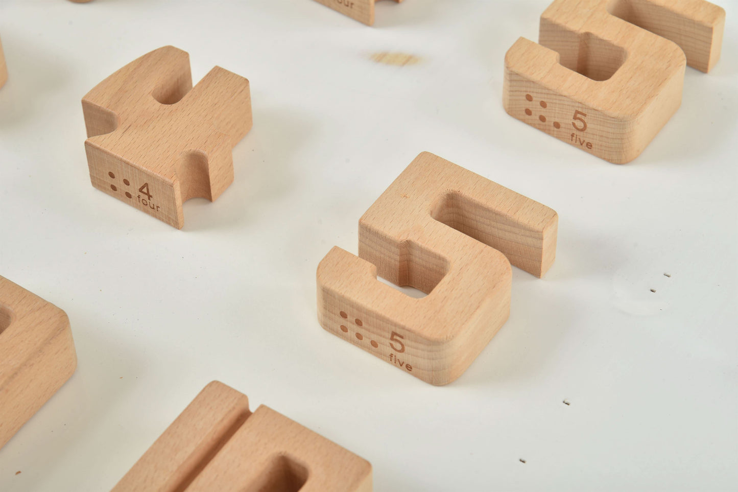 Number Blocks - Montessori Large Wooden Blocks