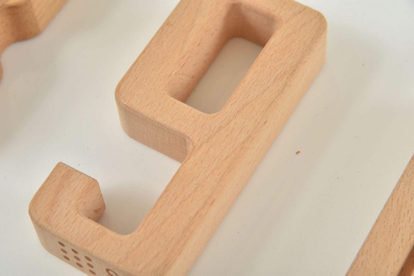 Blocs de nombres - Grands blocs en bois Montessori