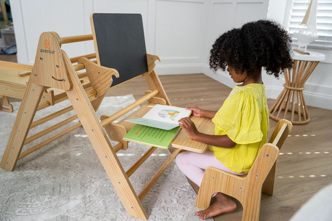 Desk and Chair Attachment to the Hazel & Olive.