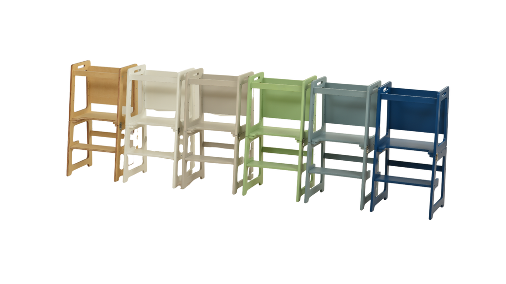 Avenlur Date kitchen tower safety rails and non-slip platform