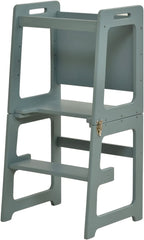 Avenlur Date step stool helping a toddler reach the bathroom sink