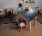 Avenlur Evergreen indoor playhouse in a playroom